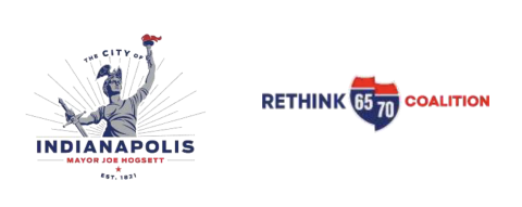 City of Indianapolis and Rethink Coalition logos